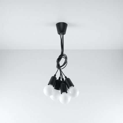 Candelabro num fio DIEGO 5xE27/60W/230V