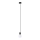 Candelabro num fio EDISON 1xE27/60W/230V preto antigo