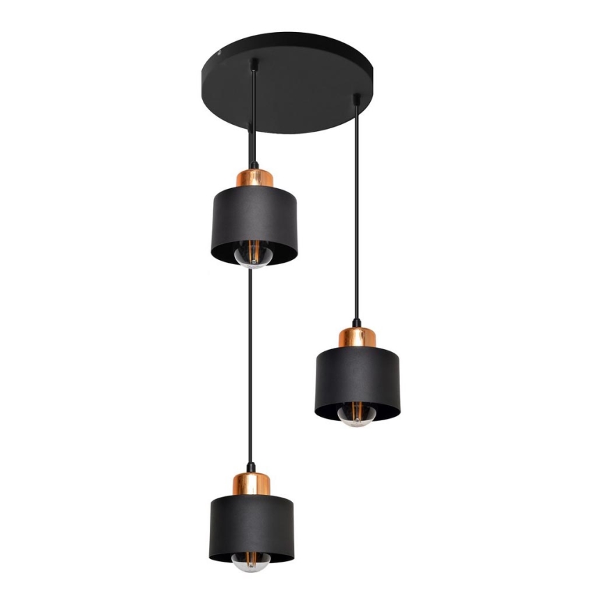 Candelabro num fio EDISON 3xE27/15W/230V