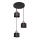 Candelabro num fio EDISON 3xE27/15W/230V