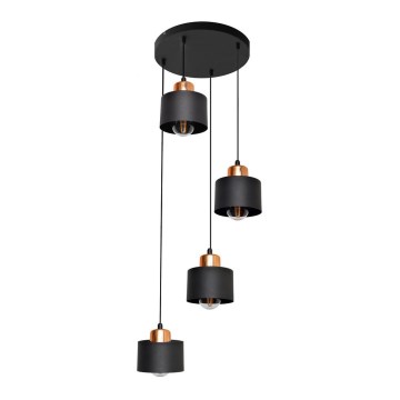 Candelabro num fio EDISON 4xE27/15W/230V