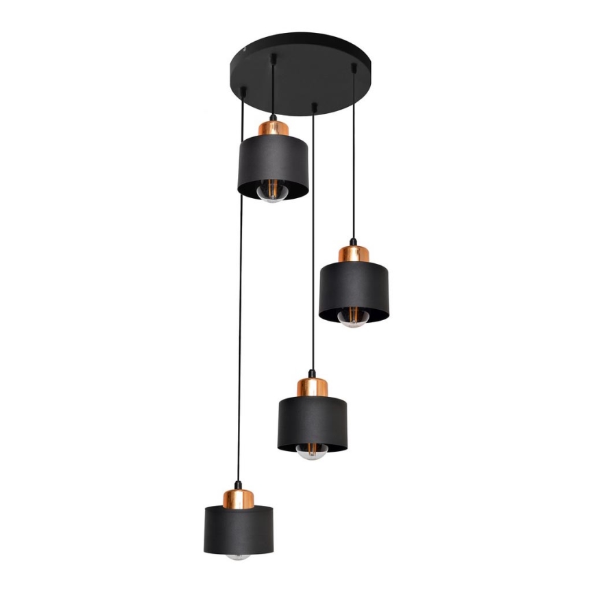 Candelabro num fio EDISON 4xE27/15W/230V