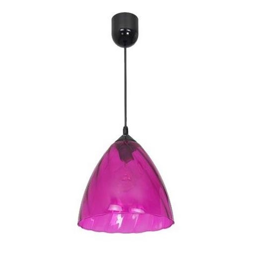 Candelabro num fio FLASH 1xE27/60W/230V rosa