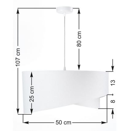 Candelabro num fio GALAXY 1xE27/60W/230V