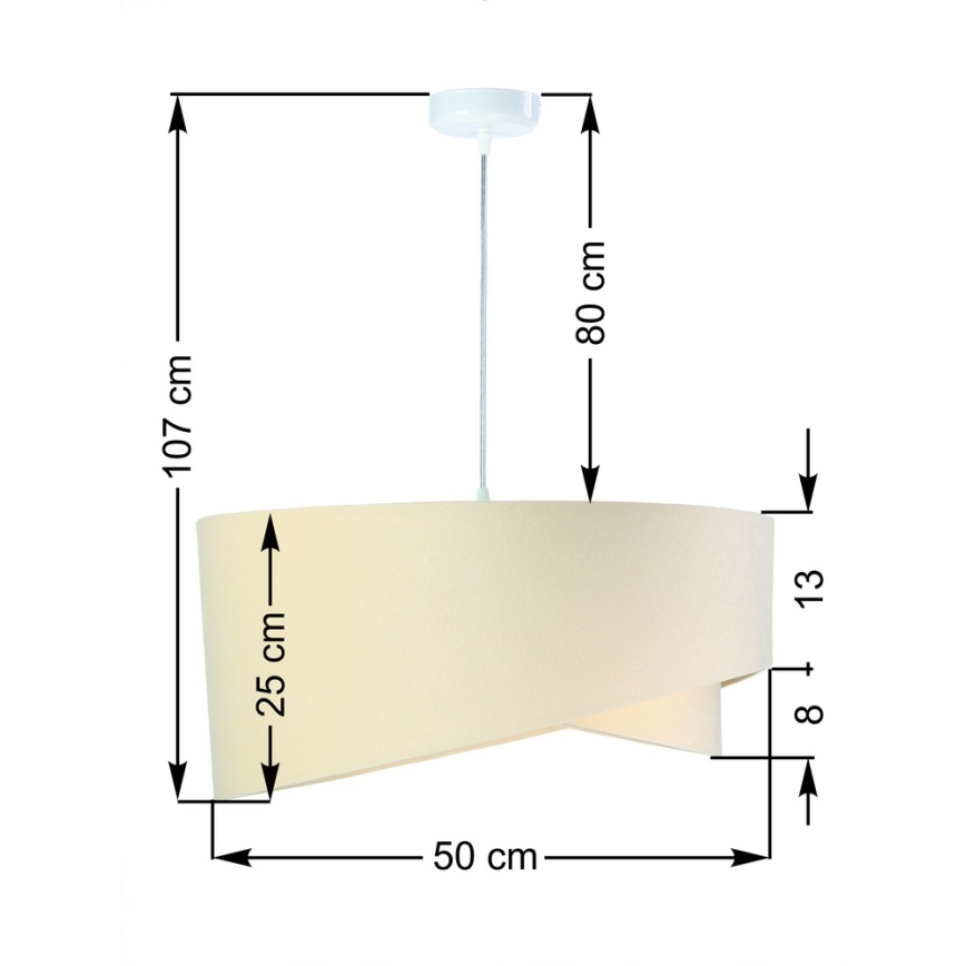 Candelabro num fio GALAXY 1xE27/60W/230V