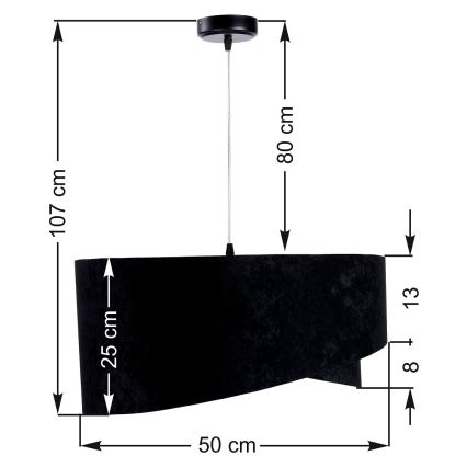 Candelabro num fio GALAXY 1xE27/60W/230V