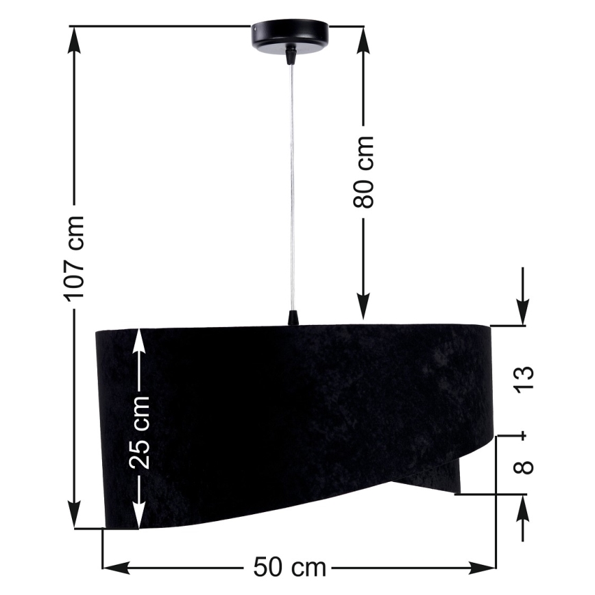 Candelabro num fio GALAXY 1xE27/60W/230V