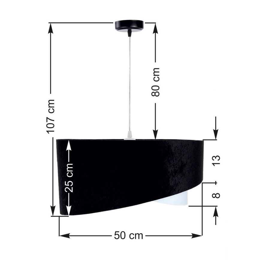 Candelabro num fio GALAXY 1xE27/60W/230V