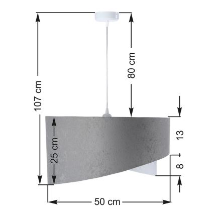 Candelabro num fio GALAXY 1xE27/60W/230V