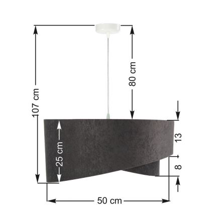 Candelabro num fio GALAXY 1xE27/60W/230V