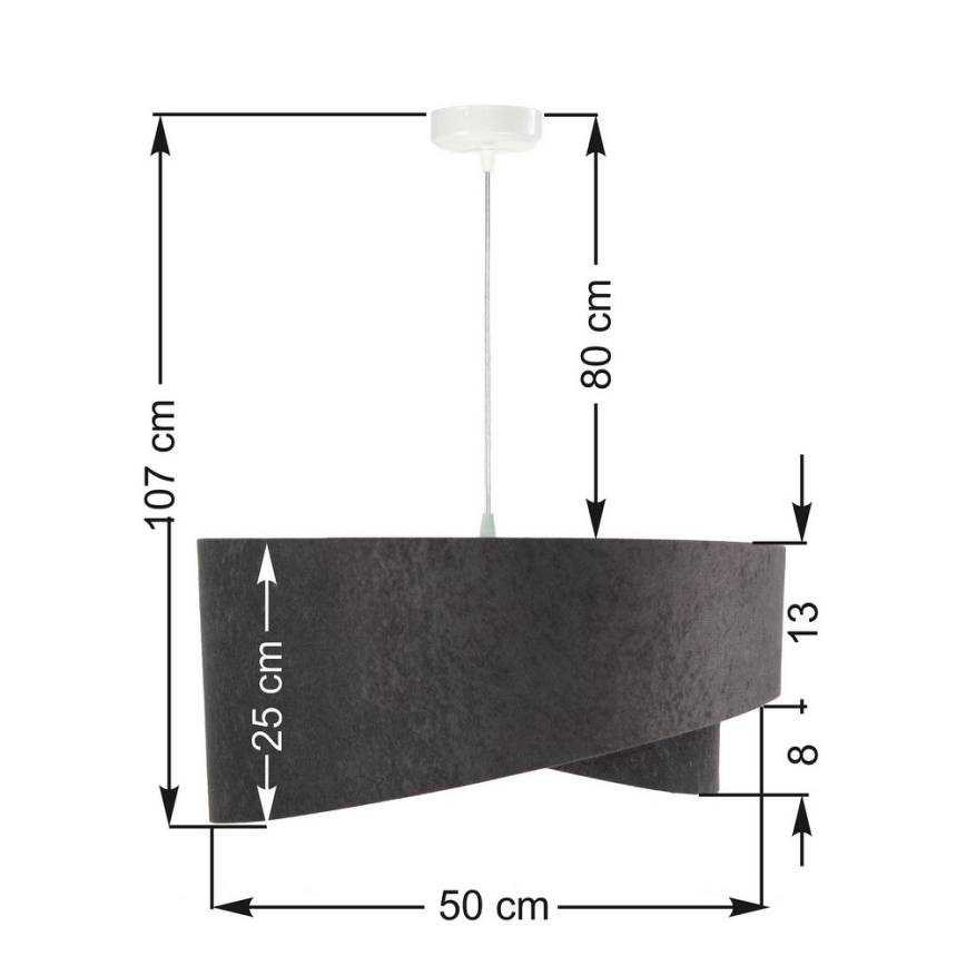 Candelabro num fio GALAXY 1xE27/60W/230V