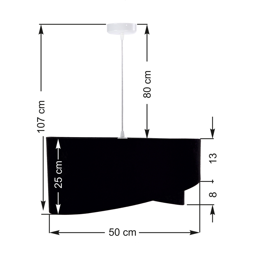 Candelabro num fio GALAXY 1xE27/60W/230V