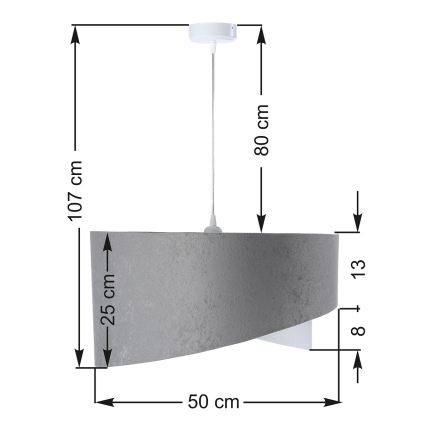 Candelabro num fio GALAXY 1xE27/60W/230V