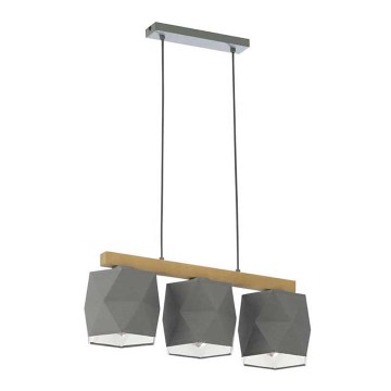 Candelabro num fio GEPPETTO 3xE27/60W/230V