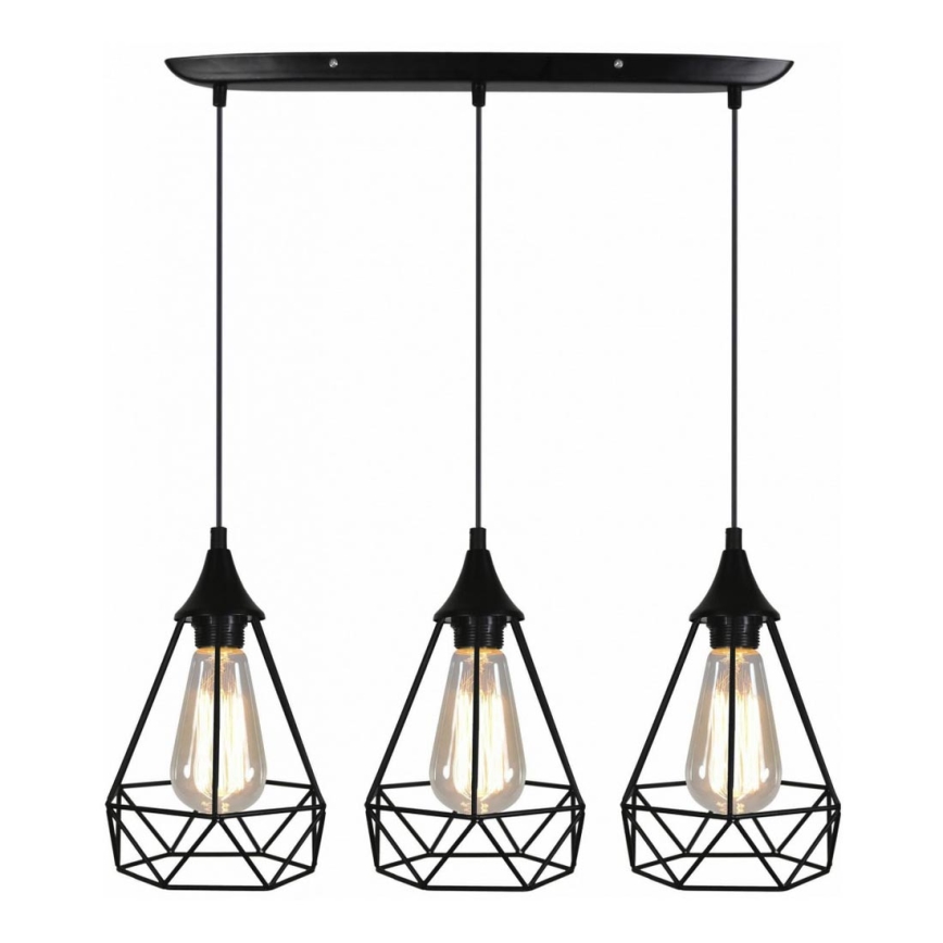 Candelabro num fio GRAF 3xE27/60W/230V