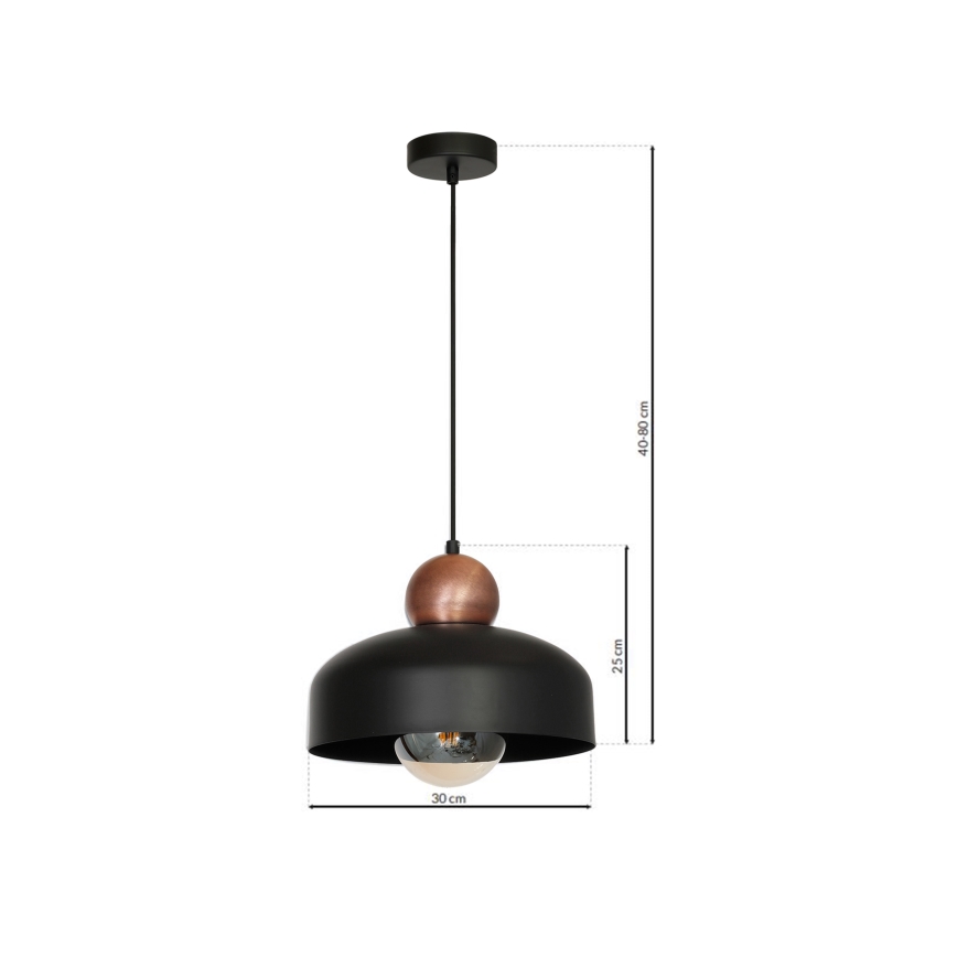Candelabro num fio HARALD 1xE27/60W/230V