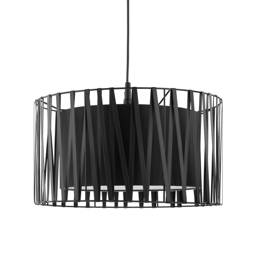 Candelabro num fio HARMONY BLACK 1xE27/60W/230V