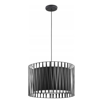 Candelabro num fio HARMONY BLACK 3xE27/60W/230V