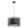 Candelabro num fio HARMONY BLACK 3xE27/60W/230V