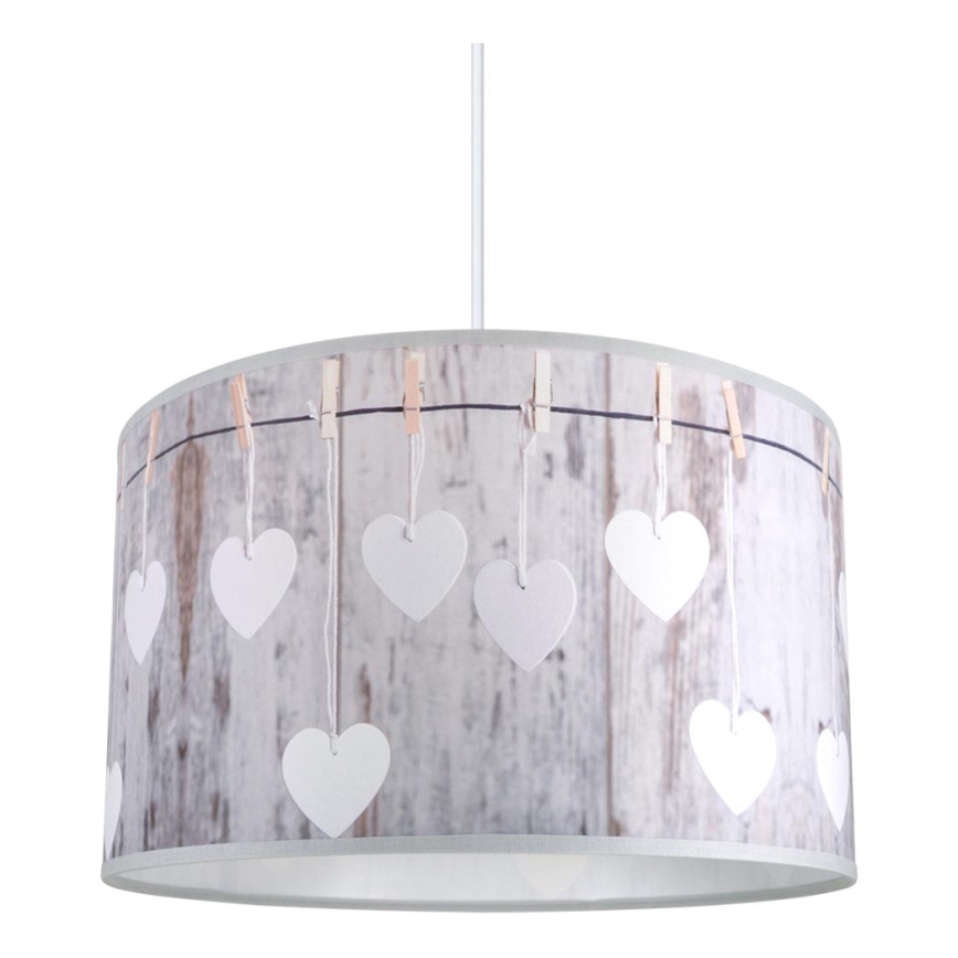 Candelabro num fio HEART 1xE27/60W/230V