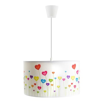 Candelabro num fio HEARTS 1xE27/60W/230V