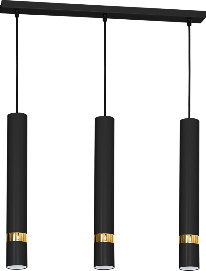 Candelabro num fio JOKER 3xGU10/25W/230V preto antigo