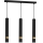Candelabro num fio JOKER 3xGU10/25W/230V preto antigo