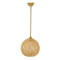 Candelabro num fio JUTE 1xE27/60W/230V bege