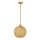 Candelabro num fio JUTE 1xE27/60W/230V bege