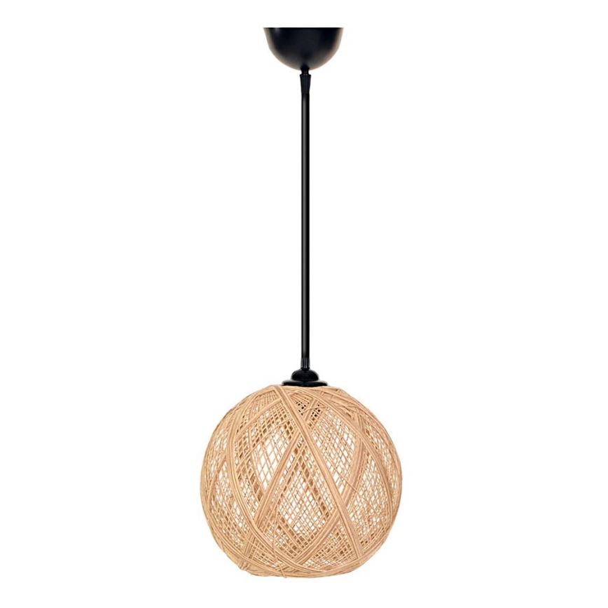 Candelabro num fio JUTE 1xE27/60W/230V bege