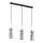 Candelabro num fio KAPRIS 3xE14/40W/230V prata