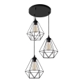 Candelabro num fio KARO 3xE27/15W/230V