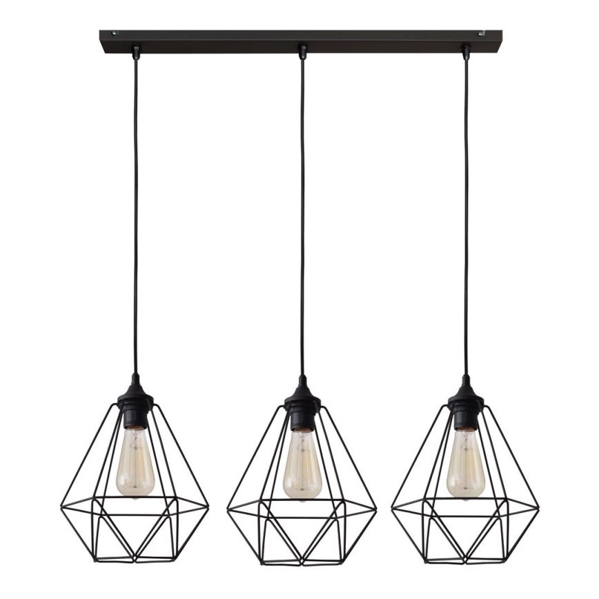 Candelabro num fio KARO 3xE27/15W/230V