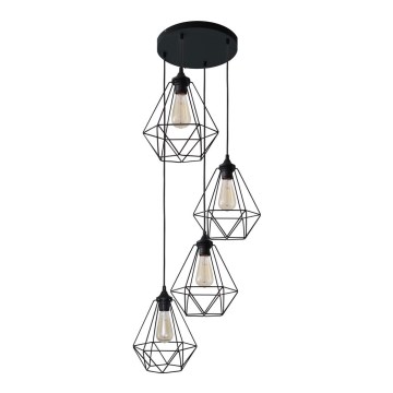Candelabro num fio KARO 4xE27/15W/230V