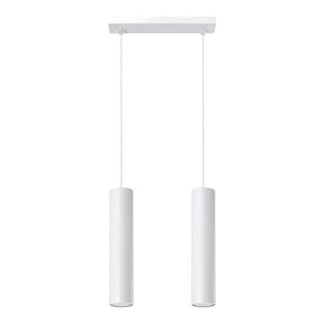 Candelabro num fio LAGOS 2 2xGU10/40W/230V branco