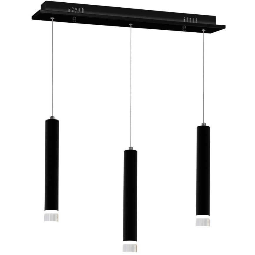 Candelabro num fio LED CARBON 3xLED/15W/230V