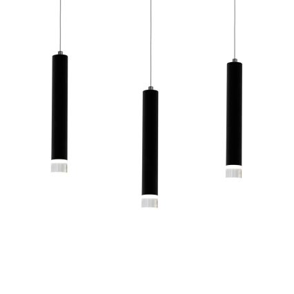 Candelabro num fio LED CARBON 3xLED/15W/230V