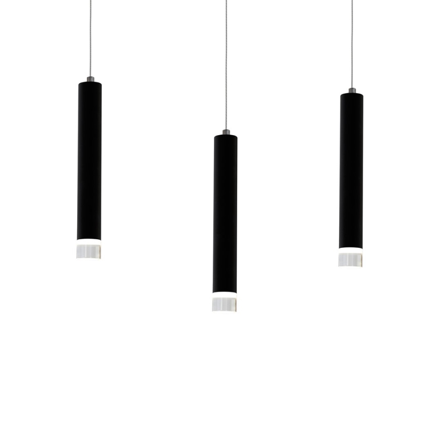 Candelabro num fio LED CARBON 3xLED/15W/230V