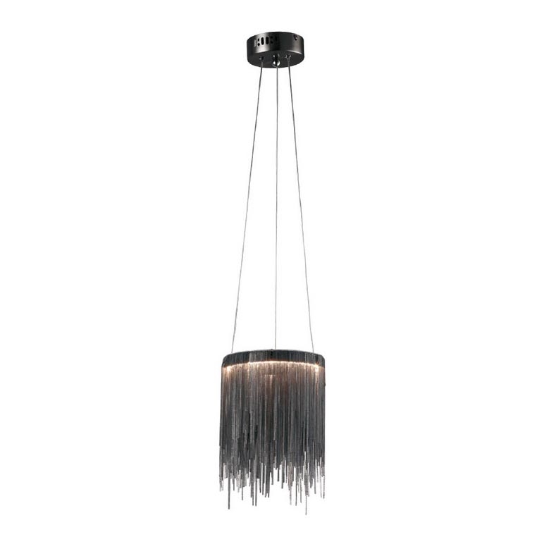 Candelabro num fio LED CASCATA BLACK LED/18W/230V