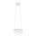 Candelabro num fio LED CUBO LED/12W/230V quadrado