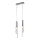 Candelabro num fio LED DUERO 2xLED/3W/230V
