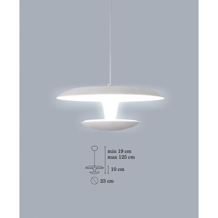 Candelabro num fio LED FLY LED 1xLED/15W/230V