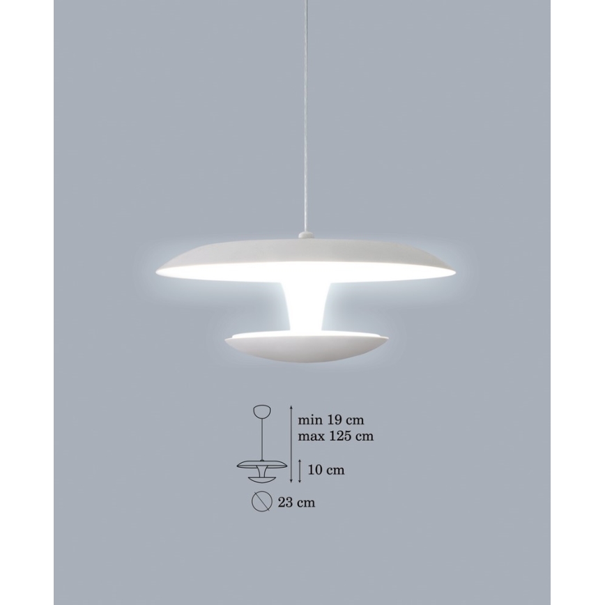 Candelabro num fio LED FLY LED 1xLED/15W/230V
