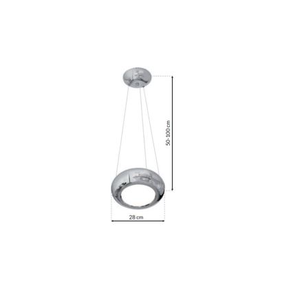 Candelabro num fio LED MERCURIO 1xLED/12W/230V