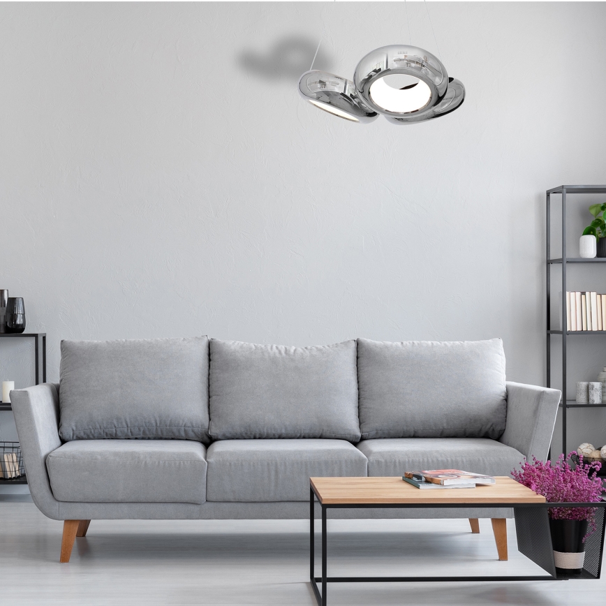 Candelabro num fio LED MERCURIO 3xLED/12W/230V