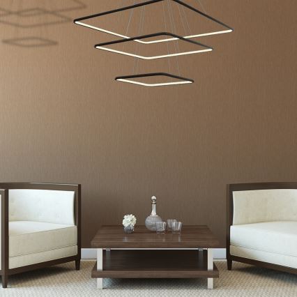 Candelabro num fio LED NIX LED/117W/230V preto antigo