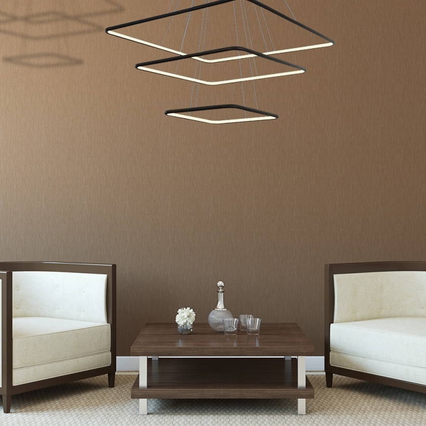 Candelabro num fio LED NIX LED/117W/230V preto antigo