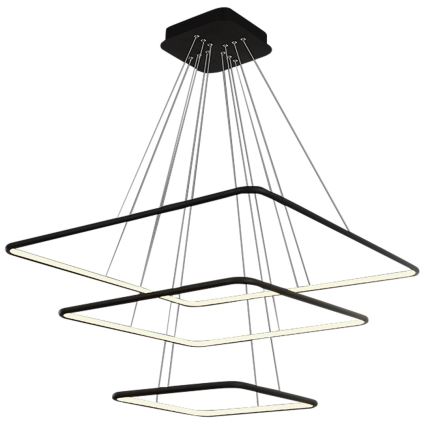 Candelabro num fio LED NIX LED/117W/230V preto antigo