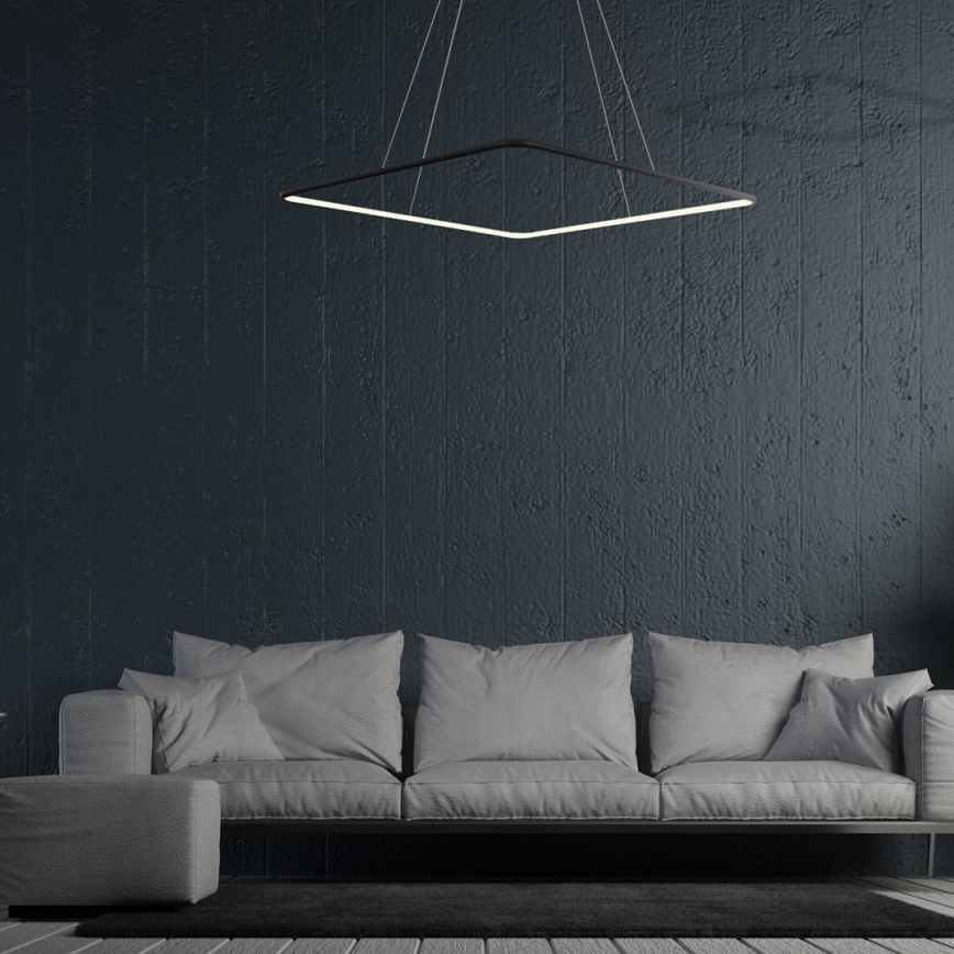 Candelabro num fio LED NIX LED/25W/230V preto antigo