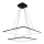 Candelabro num fio LED NIX LED/50W/230V preto antigo